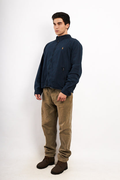 2000 Vintage Polo Ralph Lauren Navy Chino Harrington (L)