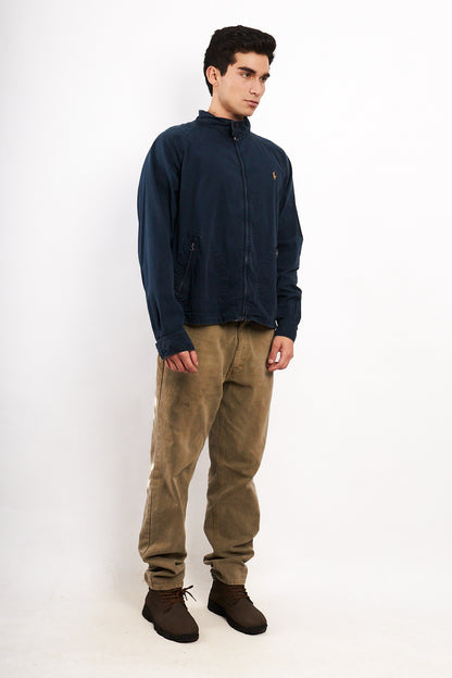 2000 Vintage Polo Ralph Lauren Navy Chino Harrington (L)