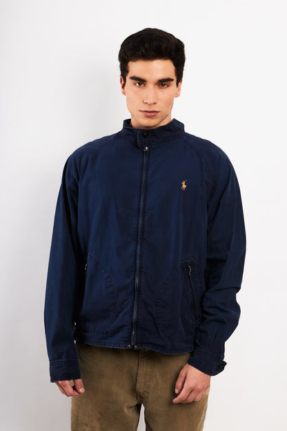 2000 Vintage Polo Ralph Lauren Navy Chino Harrington (L)