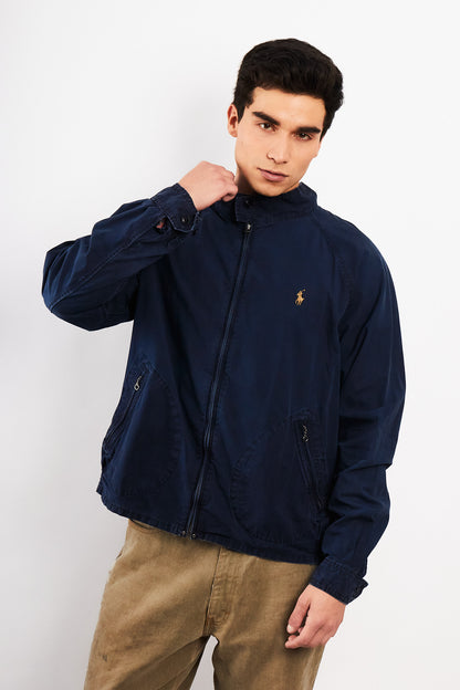 2000 Vintage Polo Ralph Lauren Navy Chino Harrington (L)