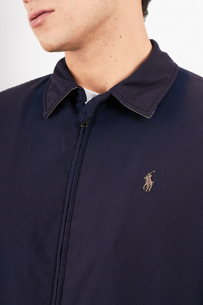 2000 Vintage Polo Ralph Lauren Navy Bi-Swing Harrington (M)