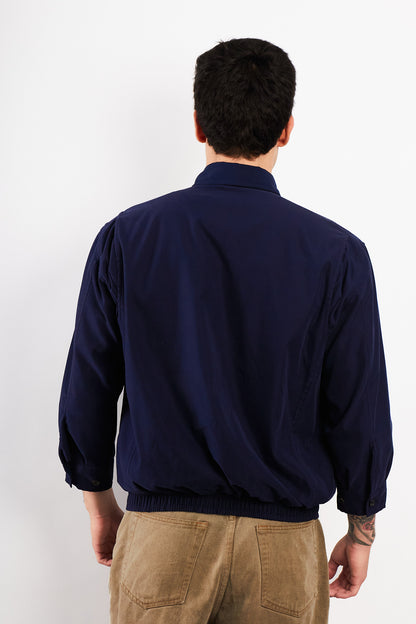2000 Vintage Polo Ralph Lauren Navy Bi-Swing Impermeable Jacket (S)