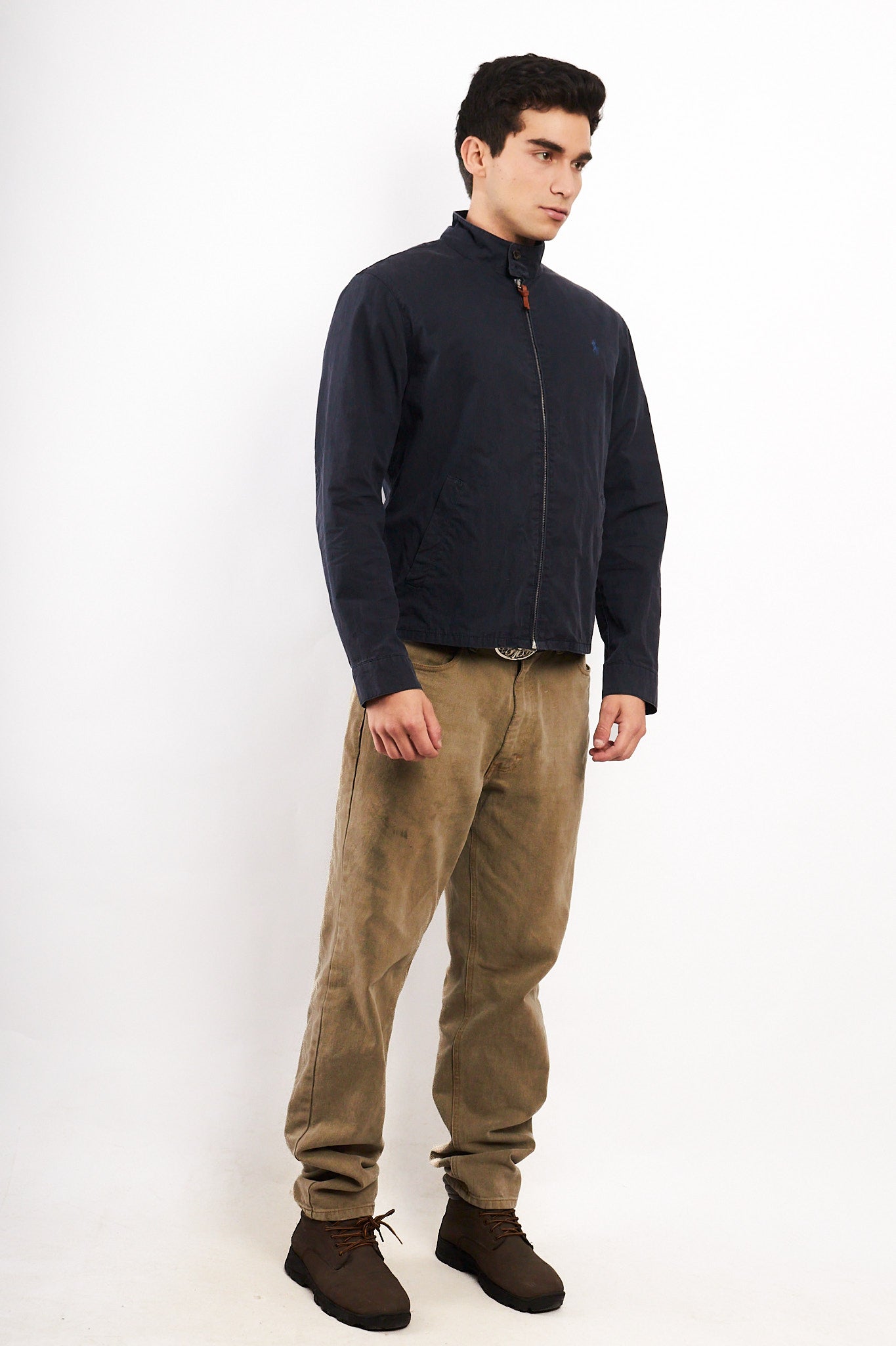 2000 Vintage Polo Ralph Lauren Navy Chino Harrington (M)