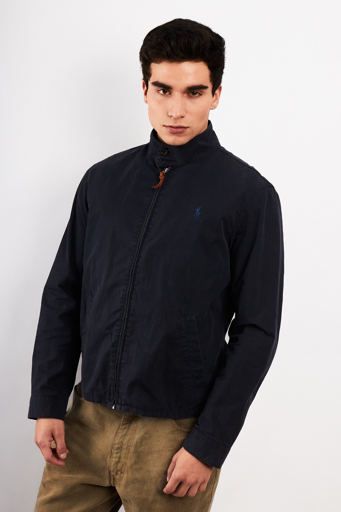 2000 Vintage Polo Ralph Lauren Navy Chino Harrington (M)