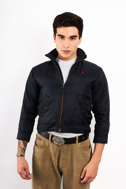 2000 Vintage Polo Ralph Lauren Navy Impermeable Jacket (12/14)