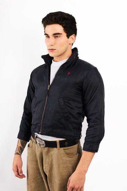 2000 Vintage Polo Ralph Lauren Navy Impermeable Jacket (12/14)