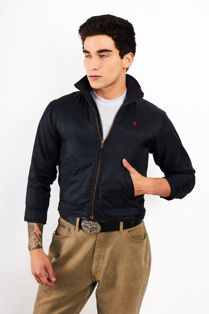 2000 Vintage Polo Ralph Lauren Navy Impermeable Jacket (12/14)