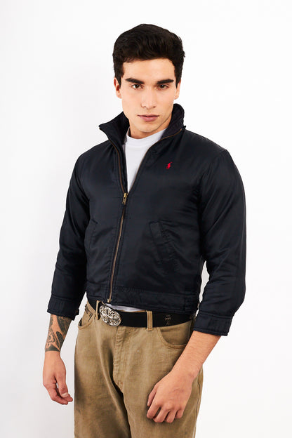 2000 Vintage Polo Ralph Lauren Navy Impermeable Jacket (12/14)