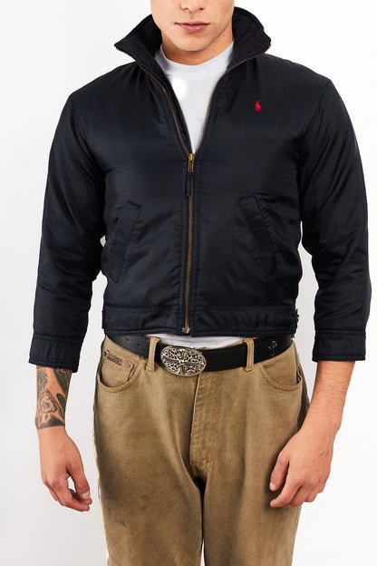 2000 Vintage Polo Ralph Lauren Navy Impermeable Jacket (12/14)