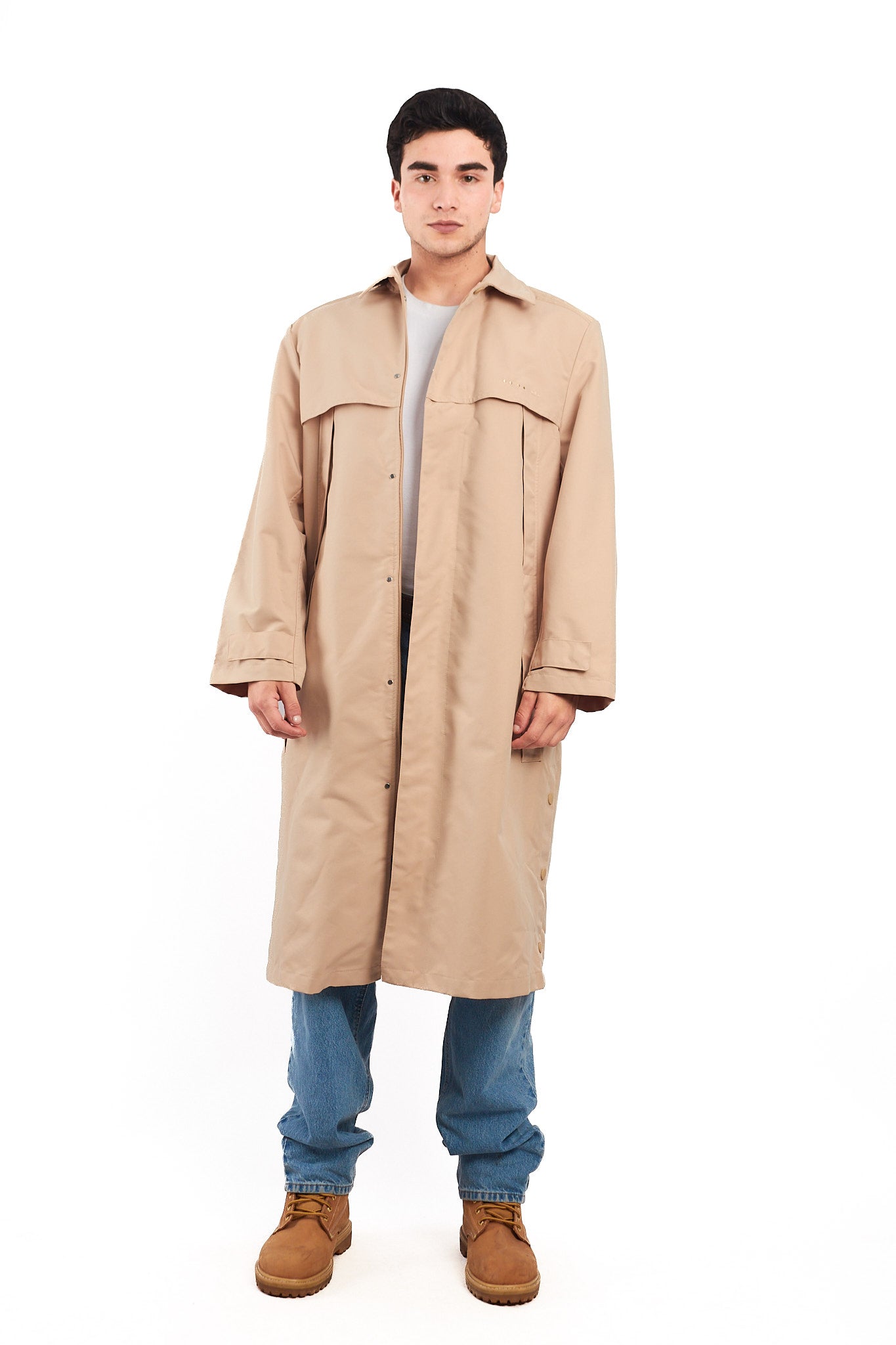 2022 Adidas Beige Trench Coat (S/M)