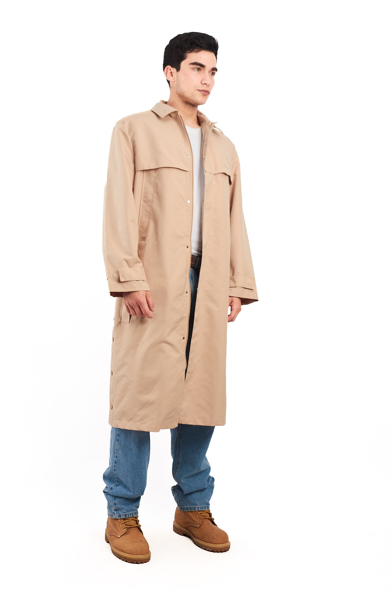 2022 Adidas Beige Trench Coat (S/M)