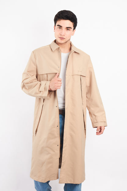2022 Adidas Beige Trench Coat (S/M)