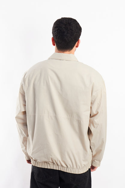 1990 Chaps Ralph Lauren Beige Harrington Jacket (L)