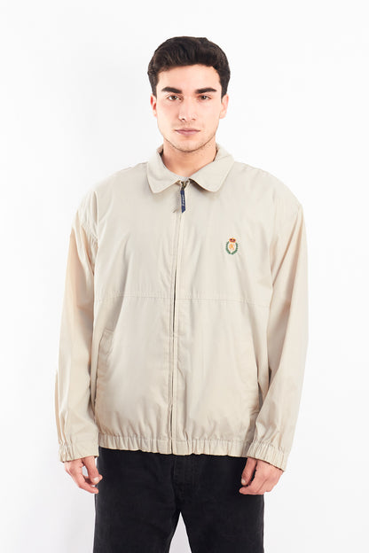 1990 Chaps Ralph Lauren Beige Harrington Jacket (L)