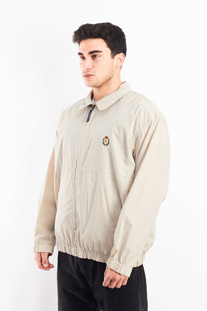 1990 Chaps Ralph Lauren Beige Harrington Jacket (L)