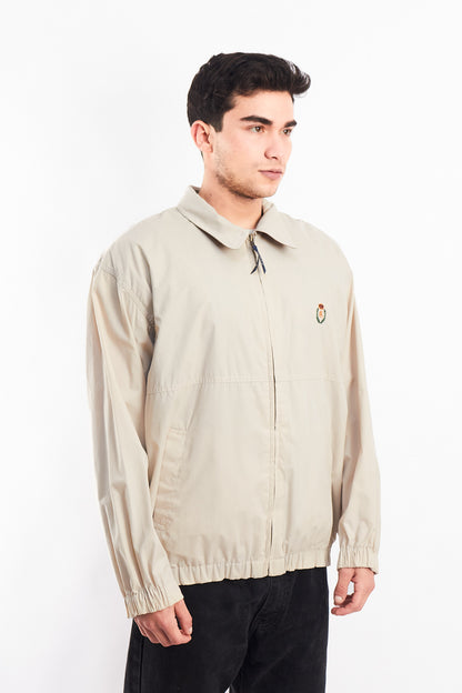 1990 Chaps Ralph Lauren Beige Harrington Jacket (L)