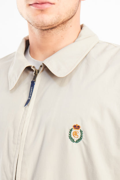 1990 Chaps Ralph Lauren Beige Harrington Jacket (L)