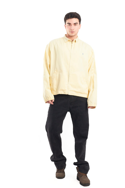 1990 Vintage Polo Ralph Lauren Lemon Harrington (L/XL)