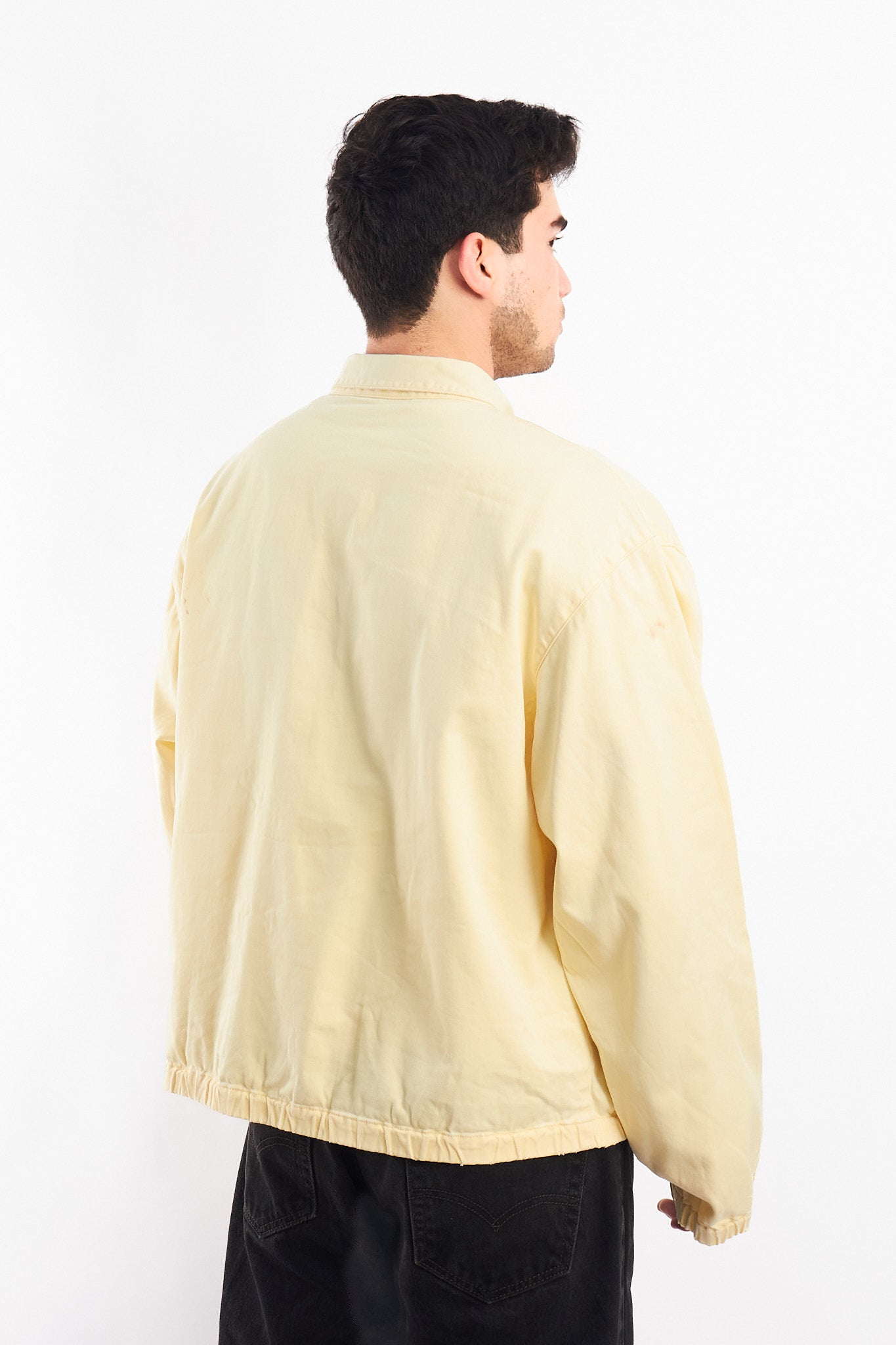 1990 Vintage Polo Ralph Lauren Lemon Harrington (L/XL)