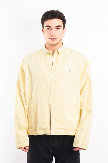 1990 Vintage Polo Ralph Lauren Lemon Harrington (L/XL)