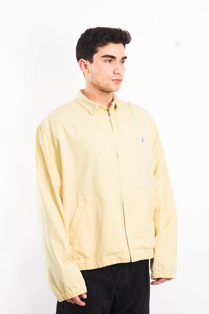 1990 Vintage Polo Ralph Lauren Lemon Harrington (L/XL)