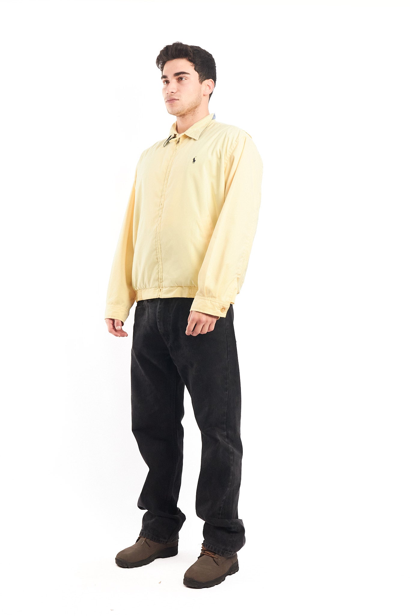 1990 Polo Golf Ralph Lauren Bi-Swing Lemon Harrington Jacket (L)