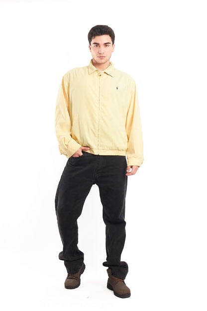 1990 Polo Golf Ralph Lauren Bi-Swing Lemon Harrington Jacket (L)