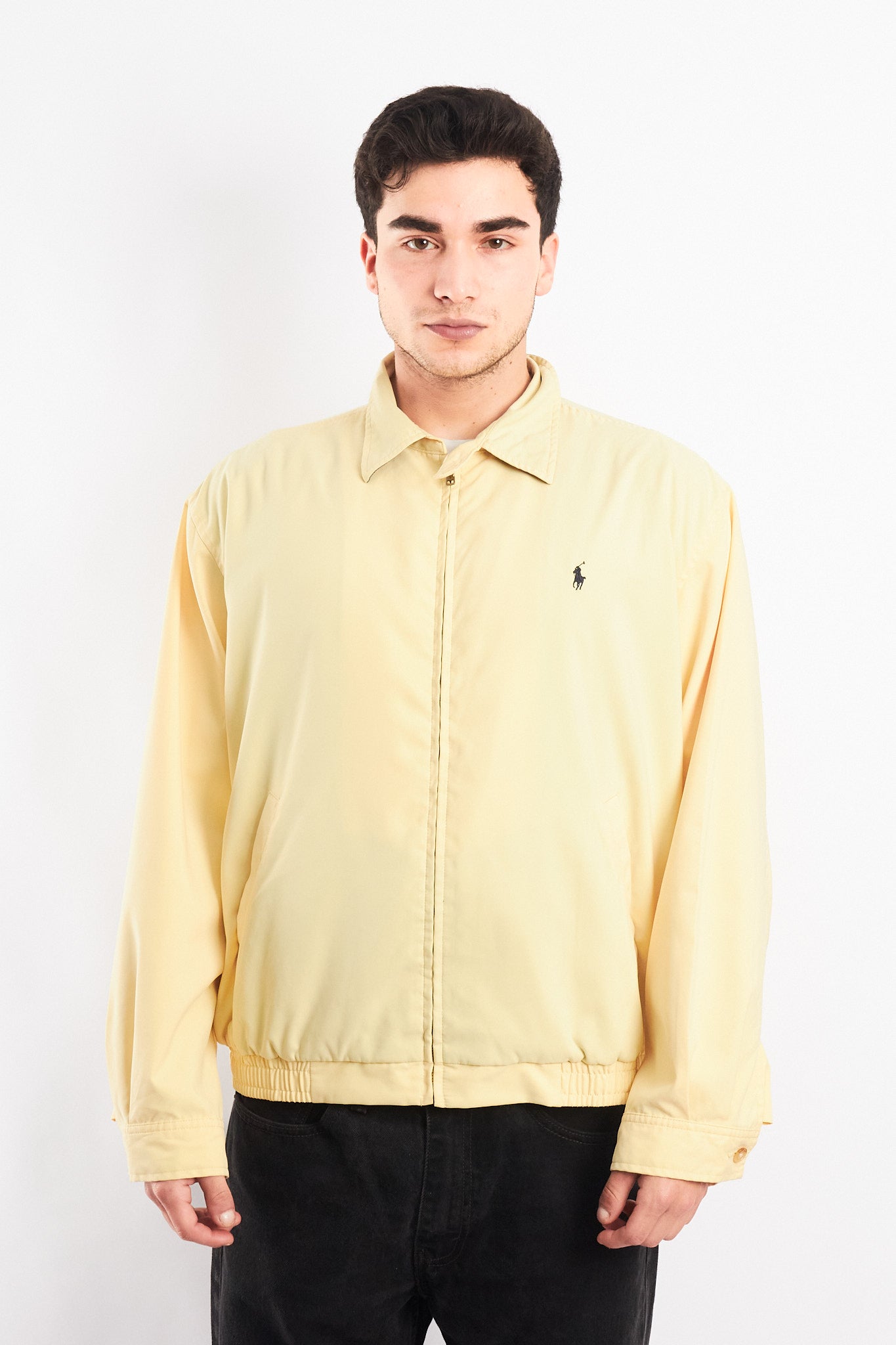 1990 Polo Golf Ralph Lauren Bi-Swing Lemon Harrington Jacket (L)