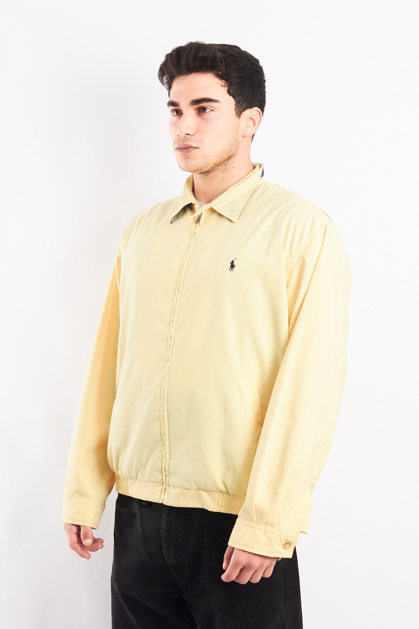 1990 Polo Golf Ralph Lauren Bi-Swing Lemon Harrington Jacket (L)