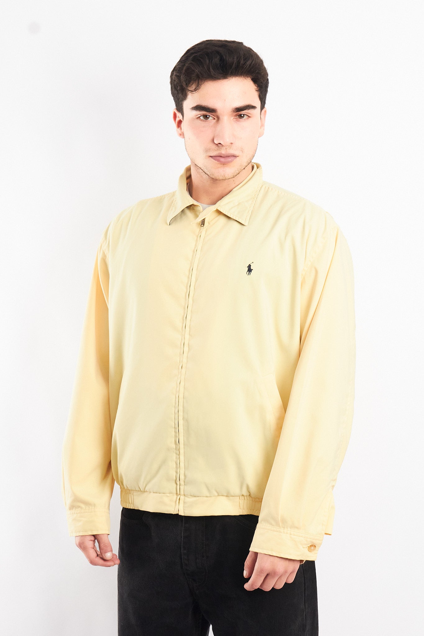 1990 Polo Golf Ralph Lauren Bi-Swing Lemon Harrington Jacket (L)