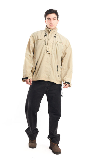 1990 Chaps Ralph Lauren Beige Quarter Zip (M/L)