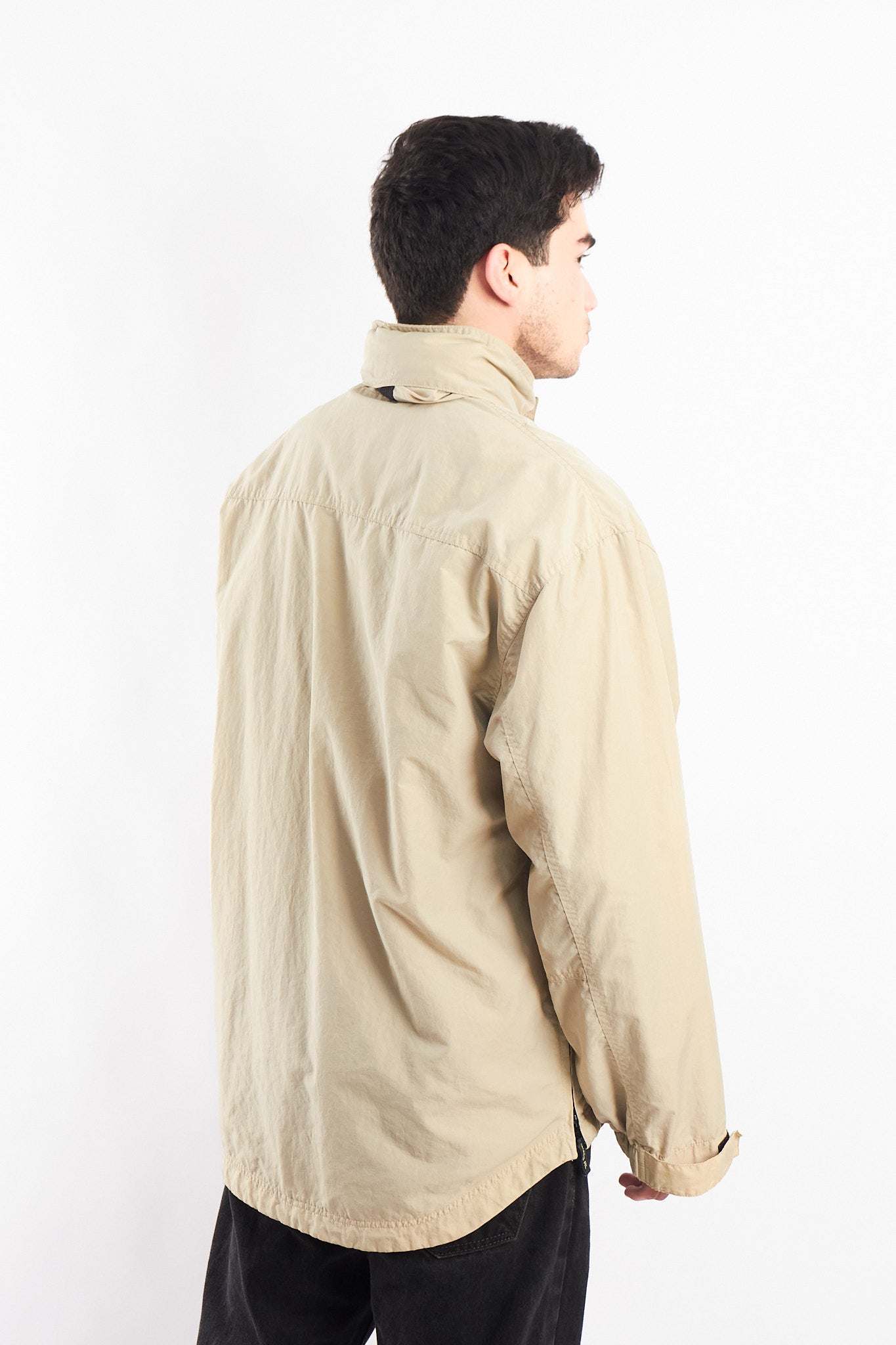 1990 Chaps Ralph Lauren Beige Quarter Zip (M/L)