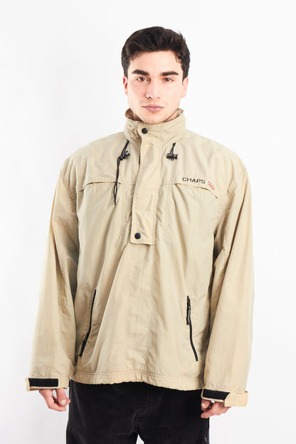 1990 Chaps Ralph Lauren Beige Quarter Zip (M/L)