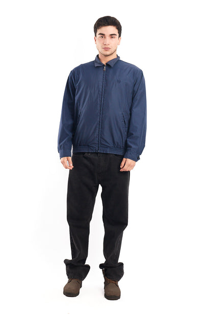 2000 Chaps Navy Harrington Jacket (M)