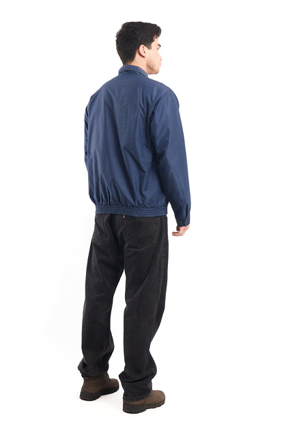 2000 Chaps Navy Harrington Jacket (M)