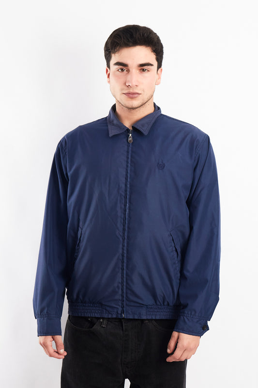 2000 Chaps Navy Harrington Jacket (M)
