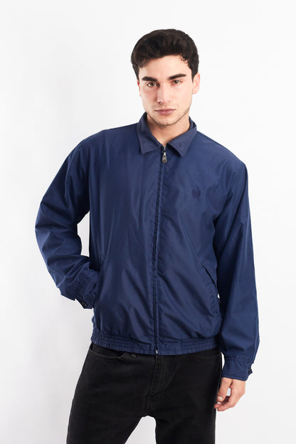 2000 Chaps Navy Harrington Jacket (M)