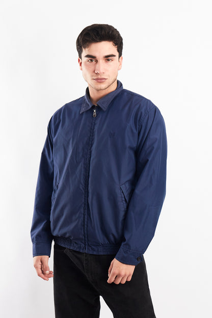 2000 Chaps Navy Harrington Jacket (M)