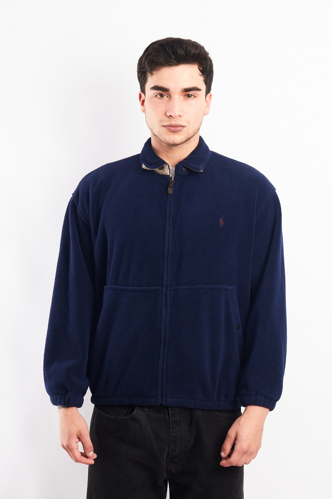 1990 Vintage Polo Ralph Lauren Sherpa Harrington (M/L)