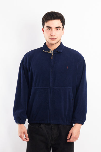 1990 Vintage Polo Ralph Lauren Sherpa Harrington (M/L)