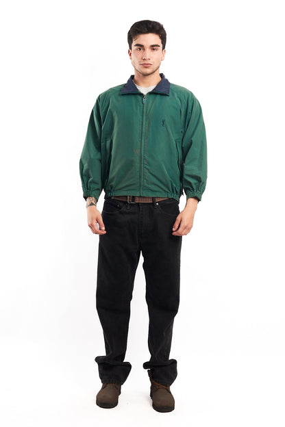 1990 Vintage Yve Saint Laurent Collar Spell Out Jacket (S/M)