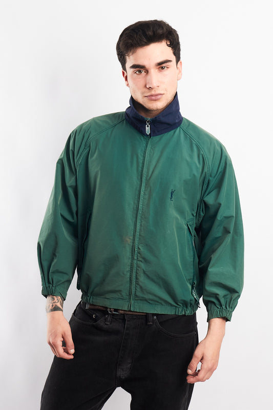 1990 Vintage Yve Saint Laurent Collar Spell Out Jacket (S/M)