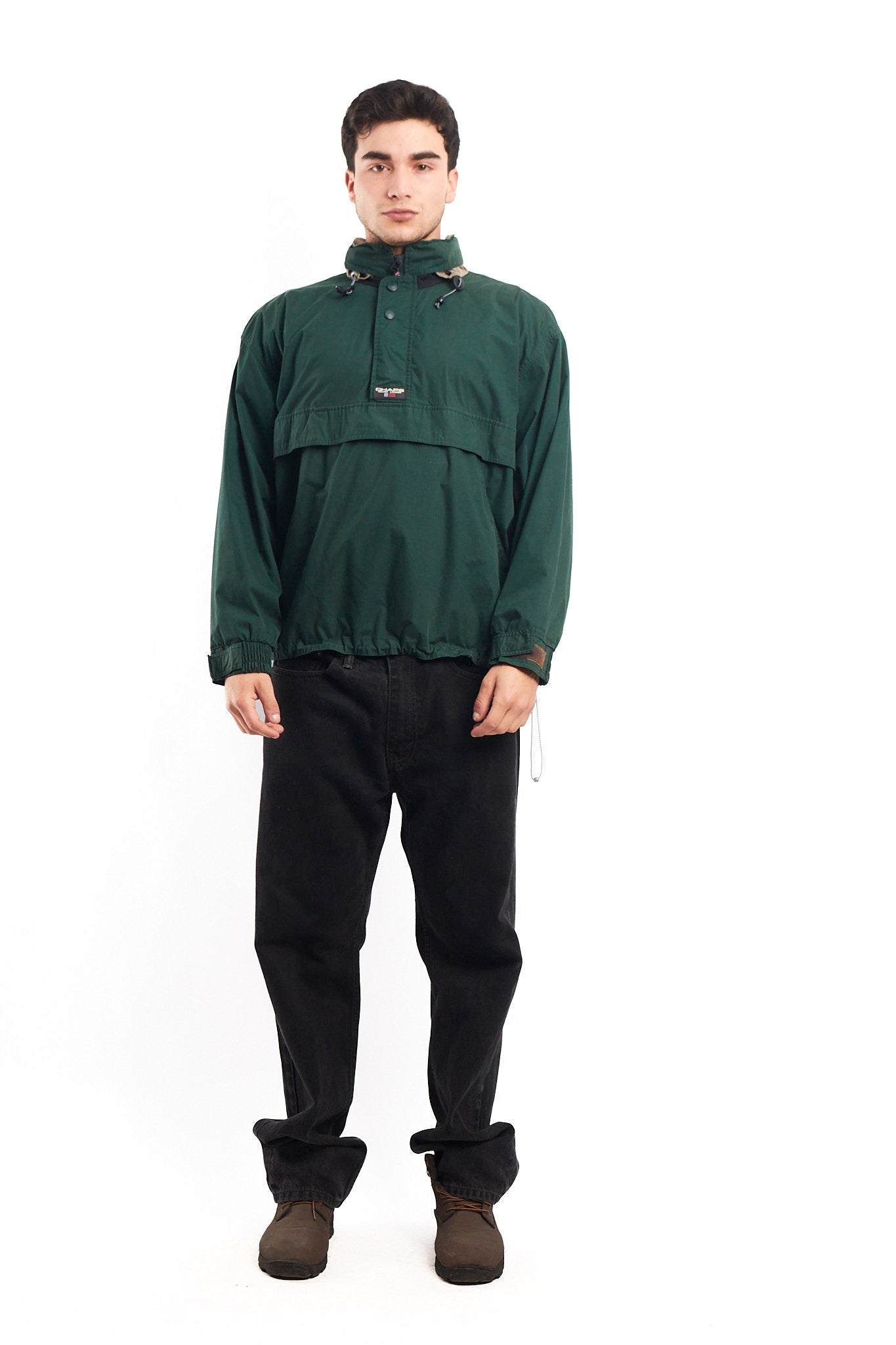 1990 Chaps Ralph Lauren Forest Green Quarter Zip (M/L)
