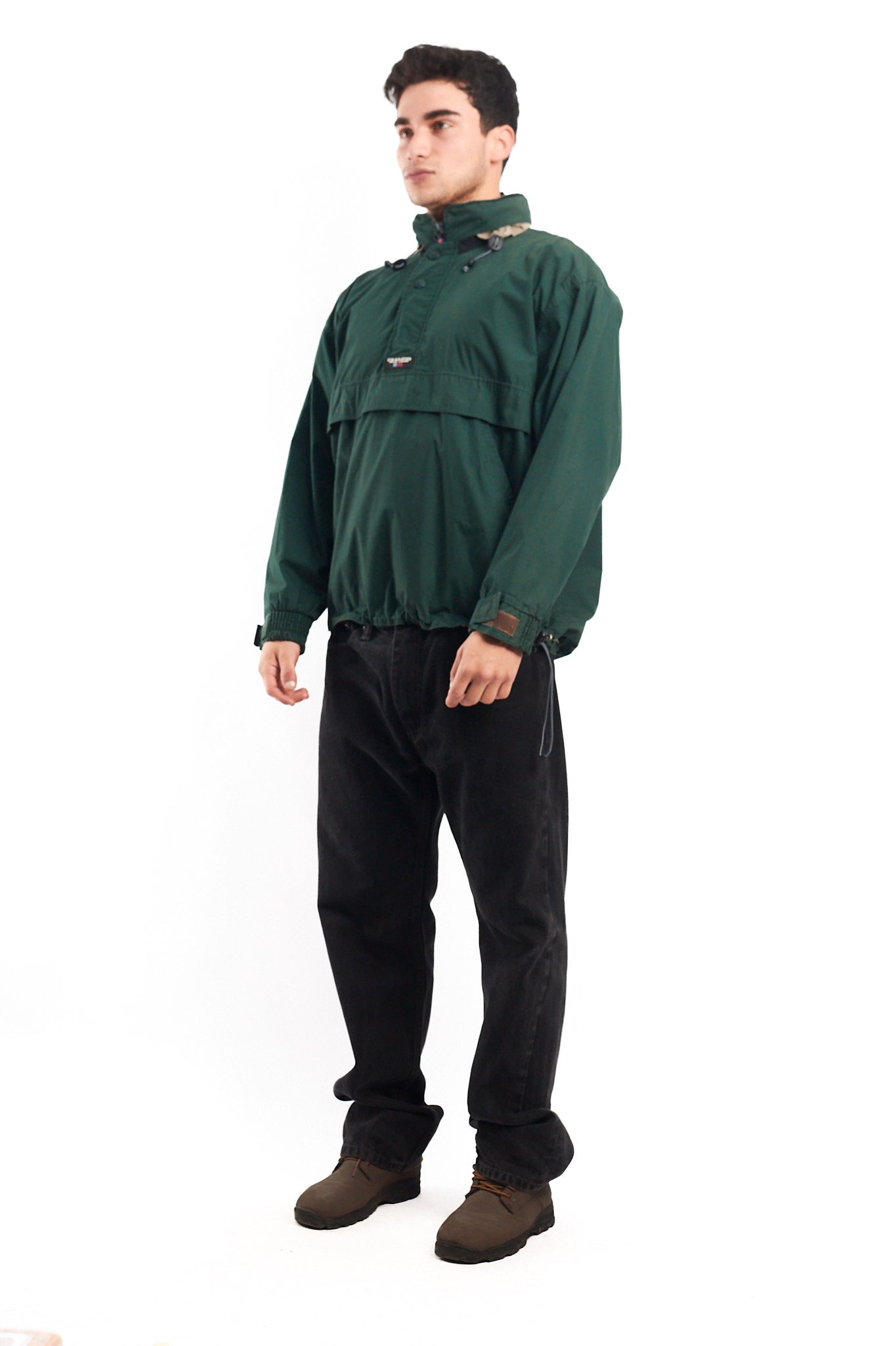 1990 Chaps Ralph Lauren Forest Green Quarter Zip (M/L)