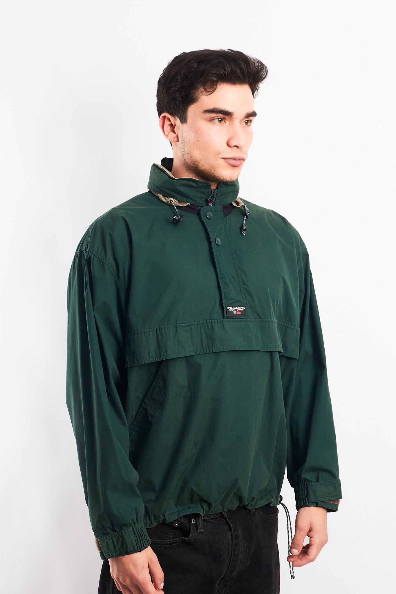 1990 Chaps Ralph Lauren Forest Green Quarter Zip (M/L)