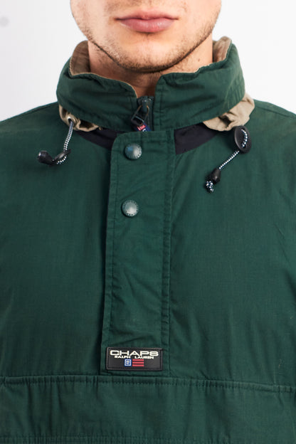 1990 Chaps Ralph Lauren Forest Green Quarter Zip (M/L)