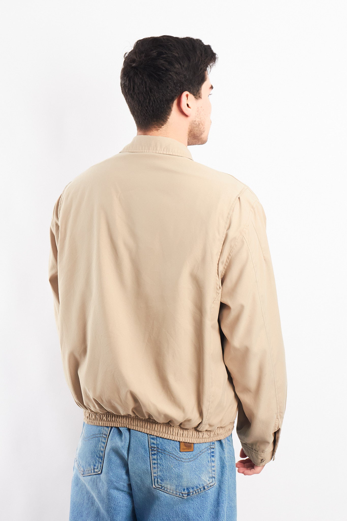 2000 Polo Ralph Lauren Khaki Bi-Swing Harrington Jacket (M/L)