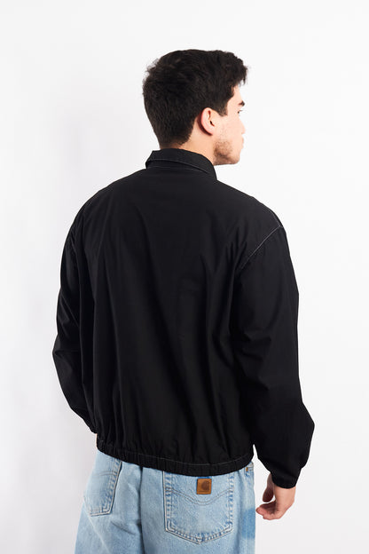 1990 Vintage Polo Sports Ralph Lauren Black Harrington (S/M)