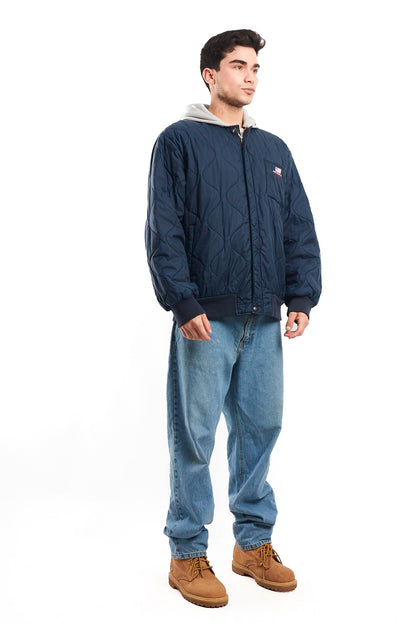 2000 Polo Jeans Company Hooded Puffer Jacket (L/XL)