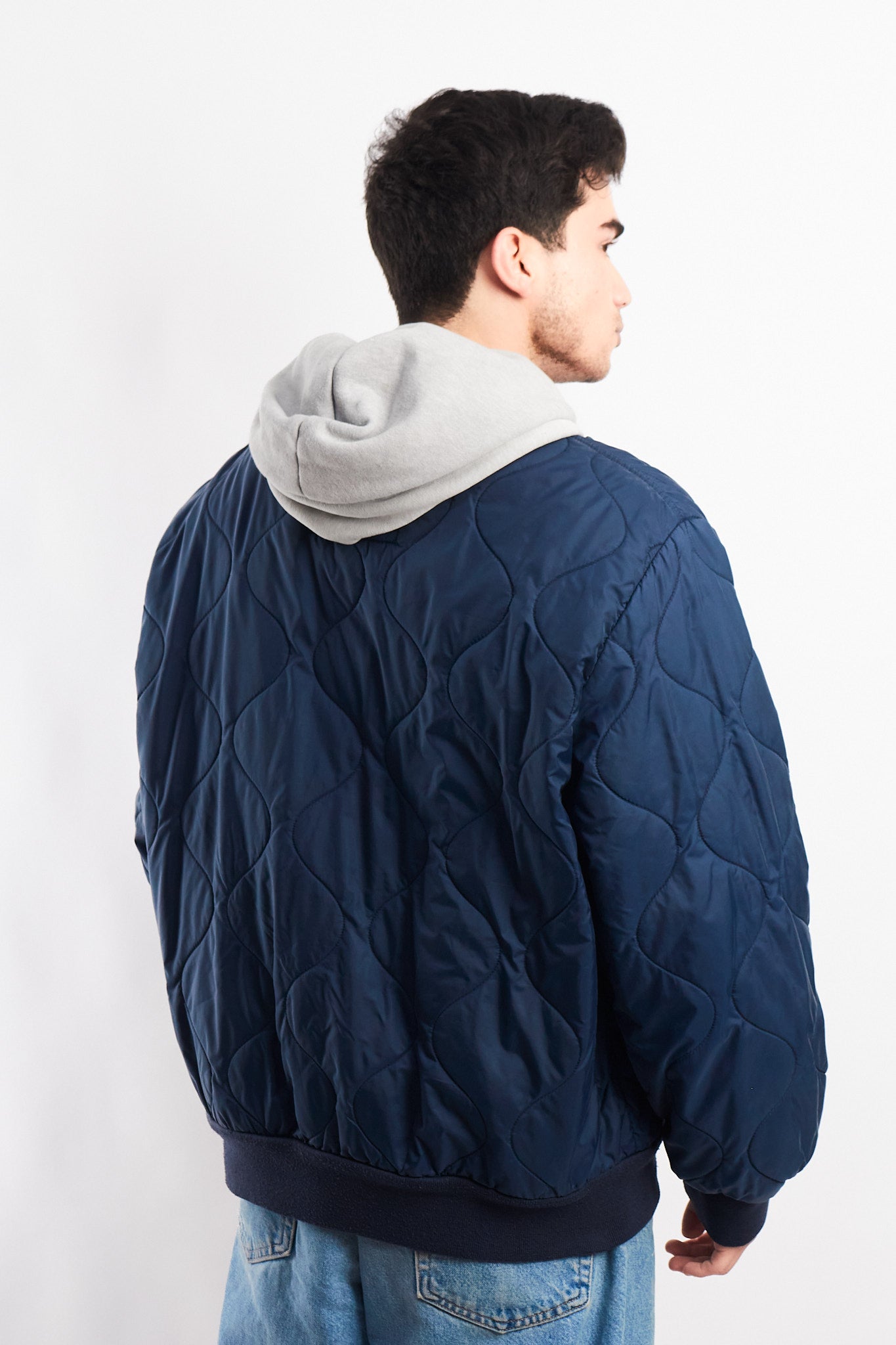 2000 Polo Jeans Company Hooded Puffer Jacket (L/XL)